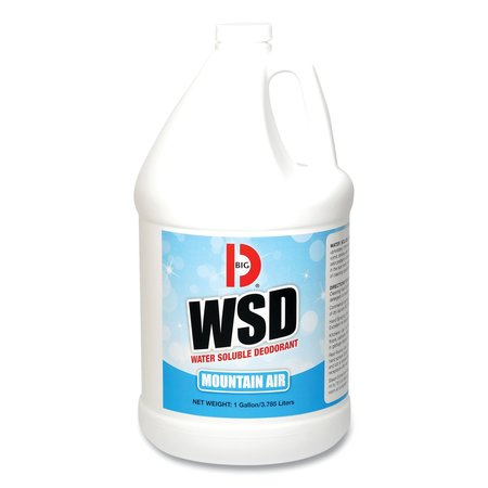 BIG D Water-Soluble Deodorant, Mountain Air, 1 gal, PK4 135800